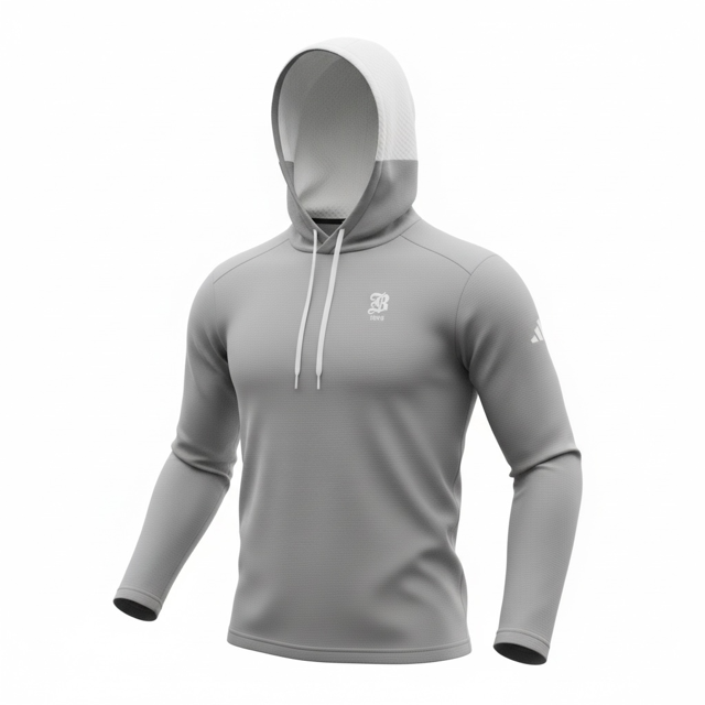 Adidas Men's Textured Midweight Hoodie